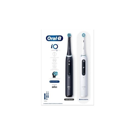 "Oral-B iO Series 5 Tandbørste - Optimal Mundpleje med Intelligent Teknologi | Varenummer: 4210201415121"