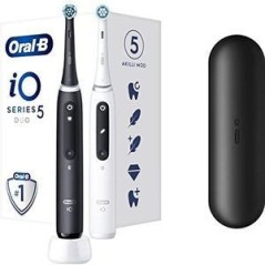 Oral-B iO Series 5 Elektrisk Tandbørste Sort Hvid