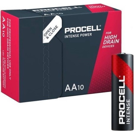 PROCELL Intense AA / LR6 Standardbatterier 3112mAh 10