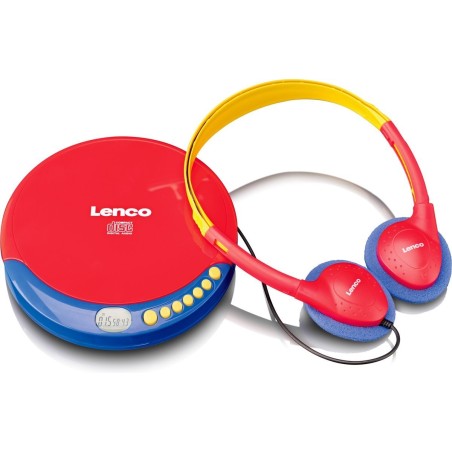Lenco CD-021 CD-afspiller - Nyd krystalklar lyd i stilfuldt design!
