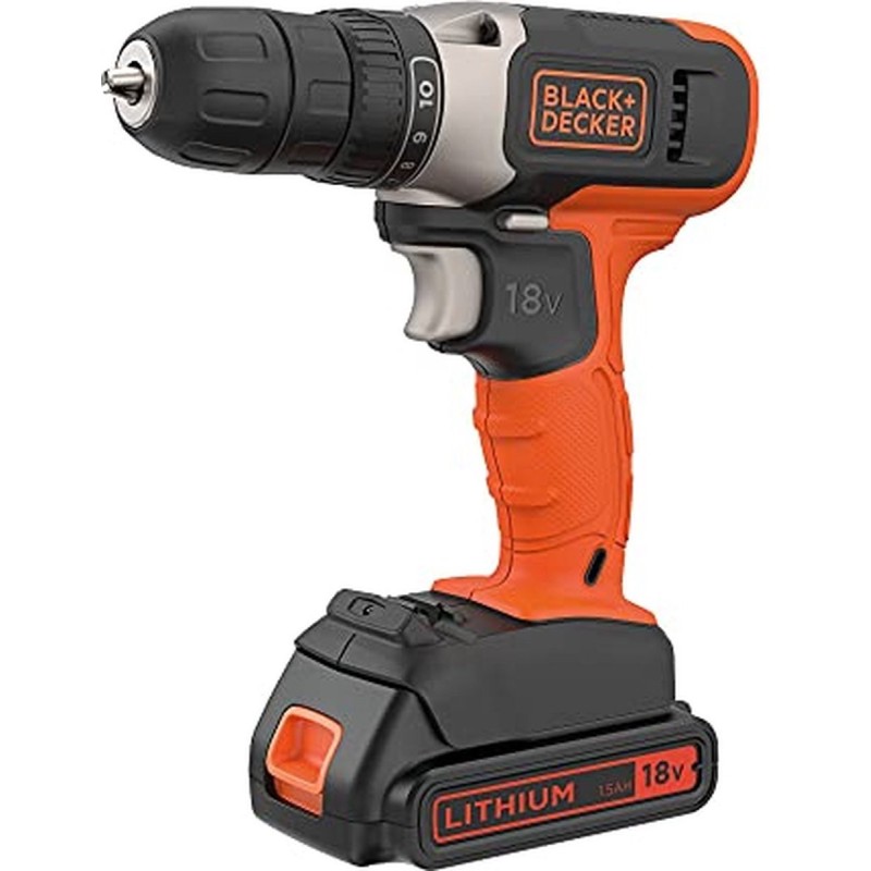 Black & Decker skruemaskine med batteri til ham der fikser selv