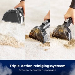 Køb BISSELL SpotClean HydroSteam Select 3697N - Effektiv tæpperenser med dampteknologi!