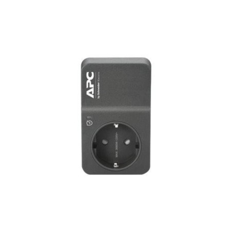 APC SurgeArrest Strømstandardbeskytter 1-stik 16A Sort - Optimal Beskyttelse til Dine Enheder!