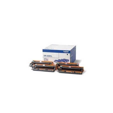 Brother DR 230CL Tromlekit - Sort, Gul, Cyan, Magenta - Holdbarhed op til 15.000 sider - Kvalitet & Pålidelighed 
