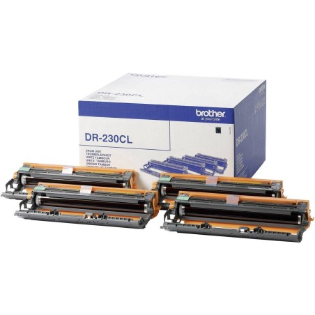 Brother DR 230CL Sort Gul Cyan Magenta 15000 sider Tromlekit