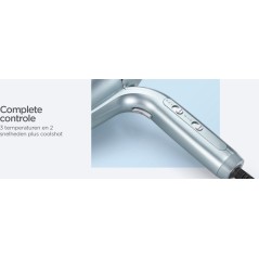 BaByliss D773DE HYDRO-FUSION Hårtørrer - Professionel Kvalitet til Skånsom Tørring og Glansfuldt Hår