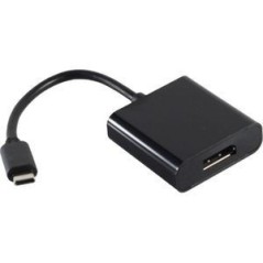 S-Impuls Usb-C Adapter Dp-Stik 4K60Hz Sort