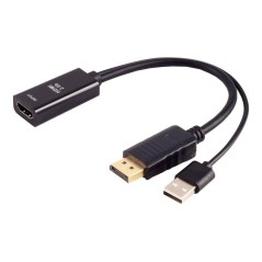 S-Impuls Hdmi-A Adapter Displayport Plug 4K60Hz 20Cm