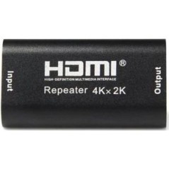 S-Impuls Hdmi Extender Metal 4K30Hz Sort