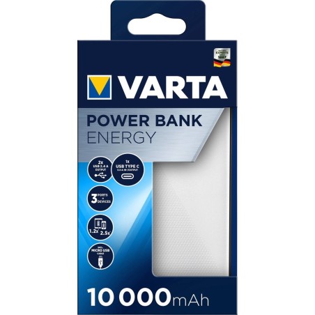 Varta Energy 15W Powerbank - Pålidelig, Kraftfuld og Bærbar Strømtilførsel!