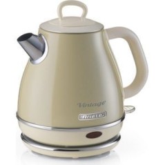 Ariete Vintage Kedel 1 liter Beige - Stilfuld og Effektiv Kedel til Dit Køkken!