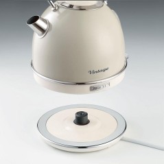 Ariete Kedel 17 liter Beige – Elegant design og effektiv opvarmning til dit køkken!