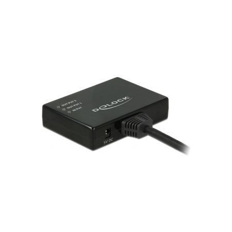 Køb DeLock HDMI Splitter - Kvalitets Video- og Audiosplitter til Optimal Underholdning | Varenummer: 4043619877003