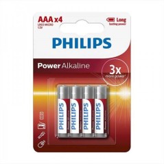 Philips Power Life AAA type Standardbatterier 4