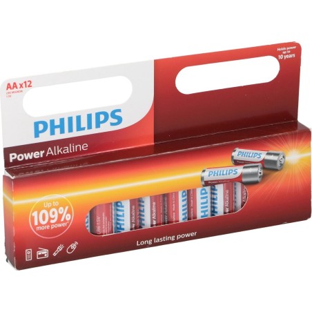Philips Power Life AA type Standardbatterier