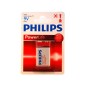 Philips Power Life 9V Standardbatterier Philips Power Life 9V Standardbatterier
