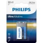 Philips ExtremeLife+ 9V Standardbatterier Philips ExtremeLife+ 9V Standardbatterier
