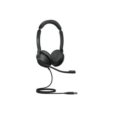 Jabra Evolve2 30 SE MS Stereo Kablet Høretelefoner Sort
