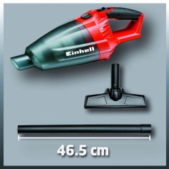 Kraftfuld Einhell Håndtøvsuger 18V Batteridrevet - Effektiv Rengøring på Farten!