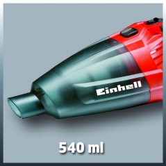 Kraftfuld Einhell Håndtøvsuger 18V Batteridrevet - Effektiv Rengøring på Farten!