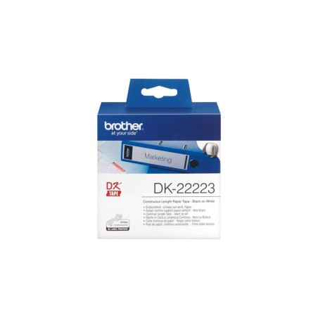 Brother DK-22223 Fortløbende mærkater (5 cm x 30,5 m) 1rulle(r)