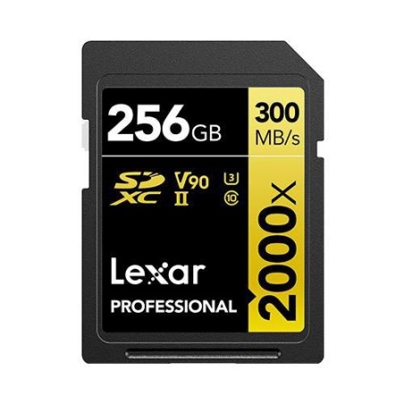 Lexar 256GB SDXC Class Memory Card - Høj Ydeevne & Pålidelig Opbevaring | LSD2000256G-BNNNG