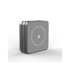 30W 3 in 1 Wireless Qi1 Charger - Gray