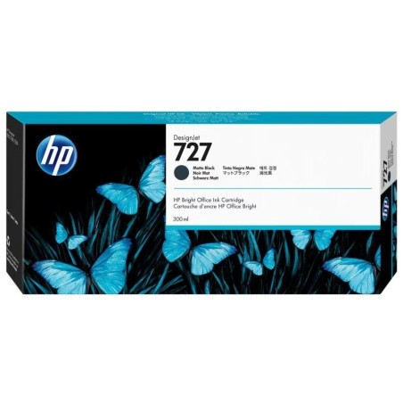 HP 727 Mat sort Blæk C1Q12A