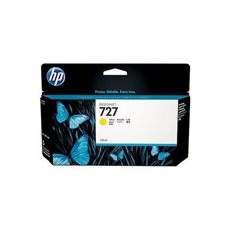 HP 727 Gul Blk B3P21A - Få strålende farver og høj kvalitet til dine prints! Varenummer: 0887111963765
