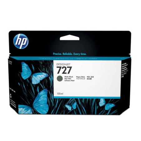 HP 727 Mat Sort Blæk - B3P22A | Enestående Kvalitet og Præcision til Dine Print!