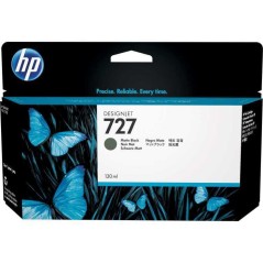 HP 727 Mat sort Blæk B3P22A
