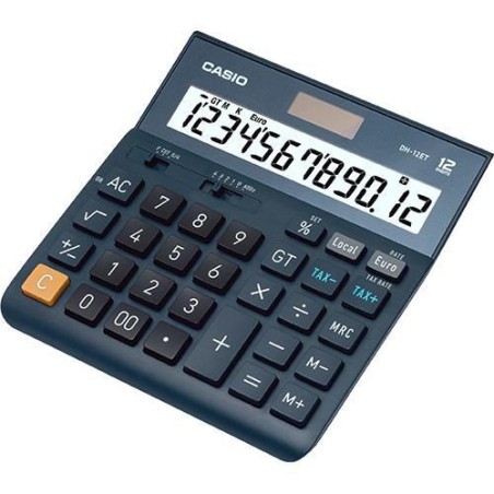 Casio Calculator Desktop Basic Black - Effektiv og Stilfuld Løsning til Dit Regnerarbejde (DH-12ET)