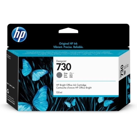 HP 730 Grå Blæk P2V66A