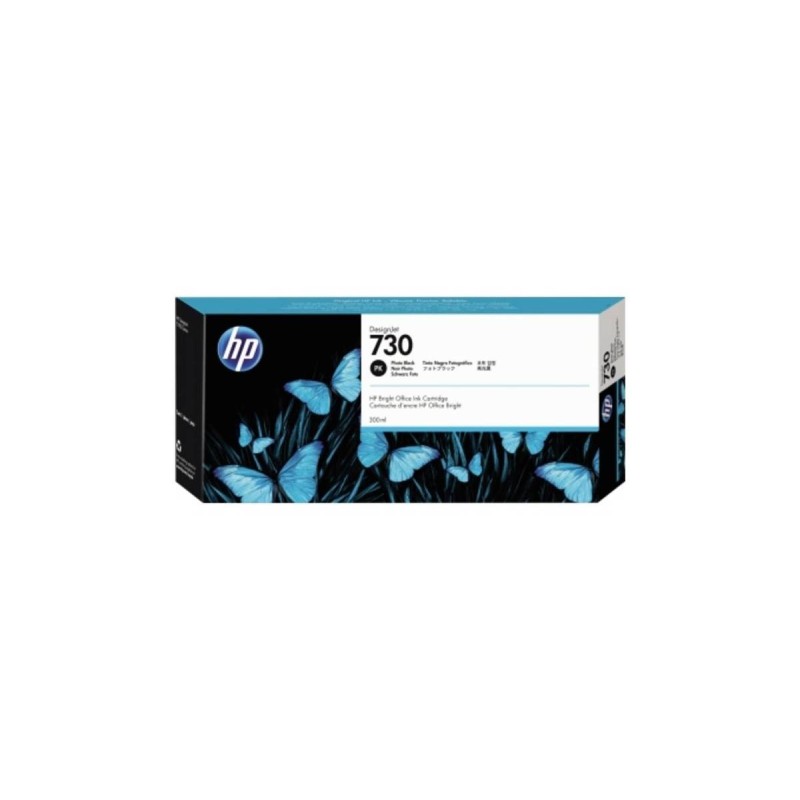 HP 730 Foto-sort Blæk P2V73A HP 730 Foto-sort Blæk P2V73A