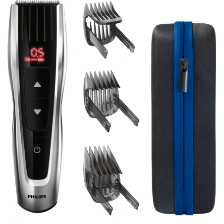 Philips HAIRCLIPPER Series 9000 HC9420 Hårklipper Sort Sølv