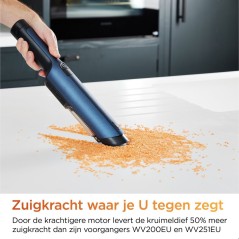 Shark WANDVAC 20 WV270EU Støvsuger Håndmodel - Effektiv, Letvægts og Smart i Blue Jeans - Varenr. 0622356245876