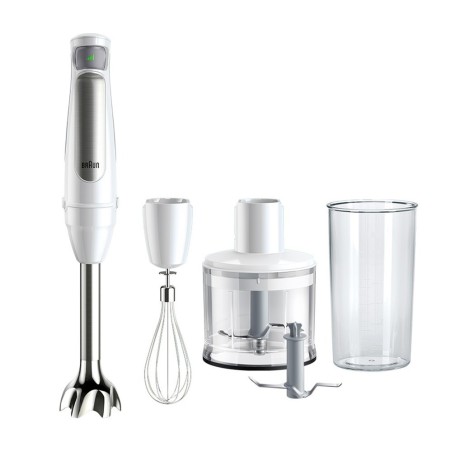 Braun Multiquick 7 MQ 7035I WH Stavblender Premium hvid/børstet rustfrit stål