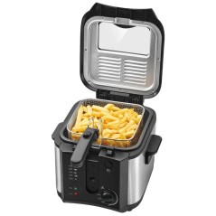 "Clatronic Fritureapparat 25 Liter - Perfekt til Sprøde Retter og Familiefester!"