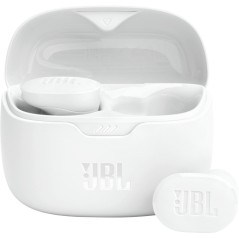 JBL TUNE Buds Trådløse Øretelefoner - Hvid | Fantastisk Lyd & Komfort i Ét!