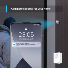 Tapo T100 Sensor - Intelligent Bevægelser, Optimal Sikkerhed og Brugervenlighed - Varenummer: 4897098682944