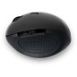 LogiLink Ergonomic Optisk Trådløs Sort LogiLink Ergonomic Optisk Trådløs Sort