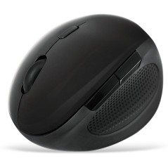LogiLink Ergonomisk Optisk Trådløs Mus - Sort | Komfort & Præcision til Din Computer