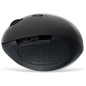 LogiLink Ergonomic Optisk Trådløs Sort LogiLink Ergonomic Optisk Trådløs Sort
