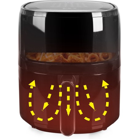 Køb Emerio Airfryer Smart Fryer 5L Sort - Sundere Madlavning med Stil!
