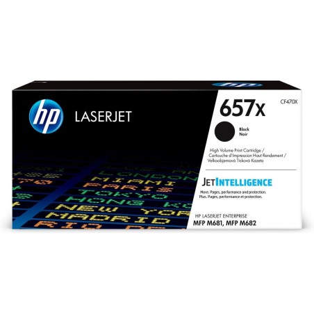 HP 657X Sort 28000 sider