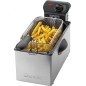 Clatronic Fritureapparat 3liter 2kW Rustfrit stål/sort Clatronic Fritureapparat 3liter 2kW Rustfrit stål/sort