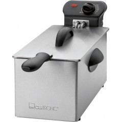 Clatronic Fritureapparat 3L/25L - Rustfrit Stål til Perfekte Pommes Frites og Lækre Retter!