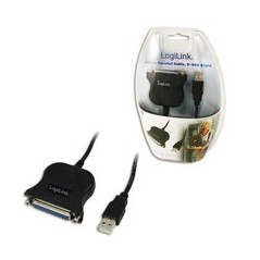 LogiLink Parallel Adapter USB Kabling - Effektiv og Pålidelig Tilslutning til Dine Enheder | Varenr. 4052792005738