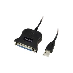 LogiLink Parallel Adapter USB Kabling - Effektiv og Pålidelig Tilslutning til Dine Enheder | Varenr. 4052792005738