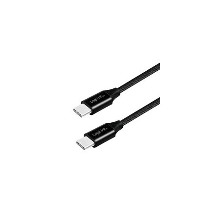 LogiLink USB 2.0 Kabel 30cm - Sort | Hurtig Dataoverførsel & Holdbar Kvalitet - Varenr. 4052792052800